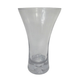 GRAND VASE EN VERRE EPAIS