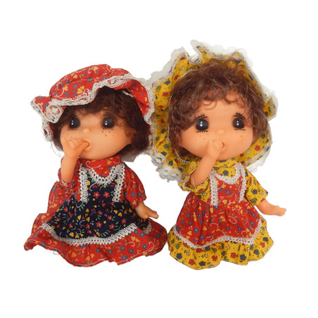 LOT 2 PETITES POUPEES STYLE SEKIGUCHI