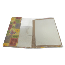SET COURRIER BLOC CARTES ET...