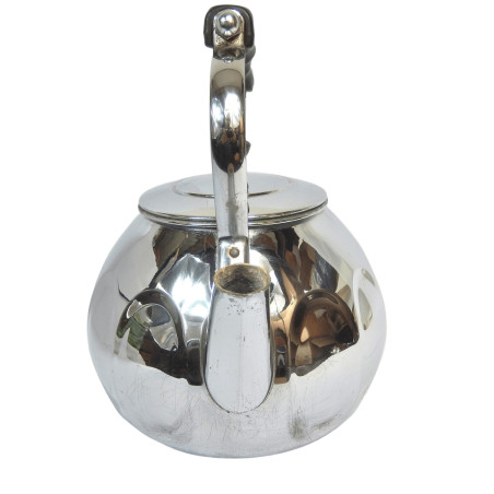 BOUILLOIRE CUIVRE CHROME LE TREFLE VINTAGE