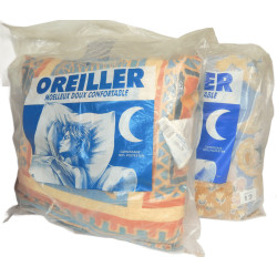 LOT 2 OREILLERS 60X60CM...