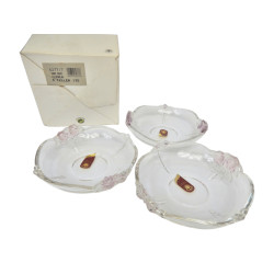 LOT 3 COUPELLES VERRE...