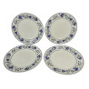 LOT 4 ASSIETTES PLATES Ø24CM CHURCHILL ENGLAND SALZBURG