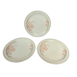 LOT 3 ASSIETTES PLATES...