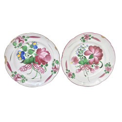 LOT 2 ASSIETTES DE...