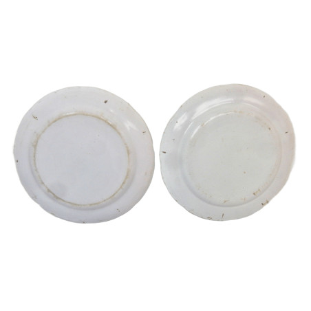 LOT 2 ASSIETTES DE DECORATION ANCIENNES LUNEVILLE ST CLEMENT