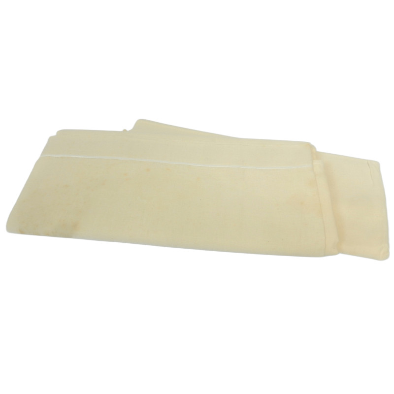 PAIRE DE DRAPS METIS VINTAGE COLORIS ECRU 1M95X2M65