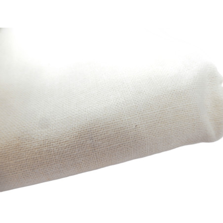 PAIRE DE DRAPS METIS VINTAGE COLORIS ECRU 1M95X2M65