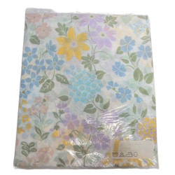 NAPPE FLEURS MULTICOLORES...
