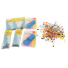 LOT 240 PICS EPINGLES POUR BIGOUDIS PLASTIQUE ET ACIER