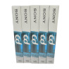 LOT 5 CASSETTES VIDEO VHS VIERGES SONY CD 240 4 HEURES