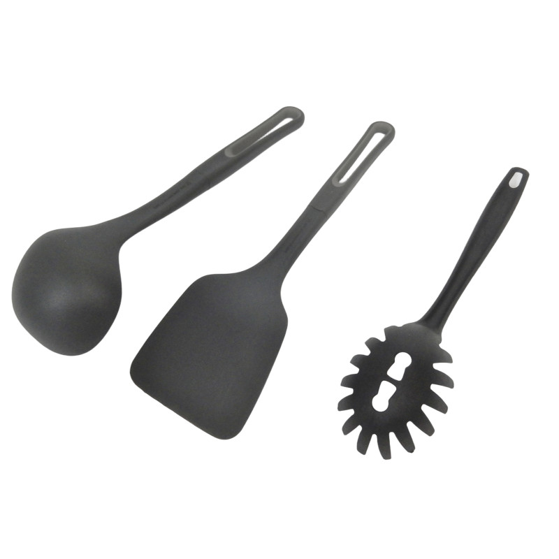 LOT LOUCHE SPATULE ET CUILLERE A SPAGHETTI NYLON