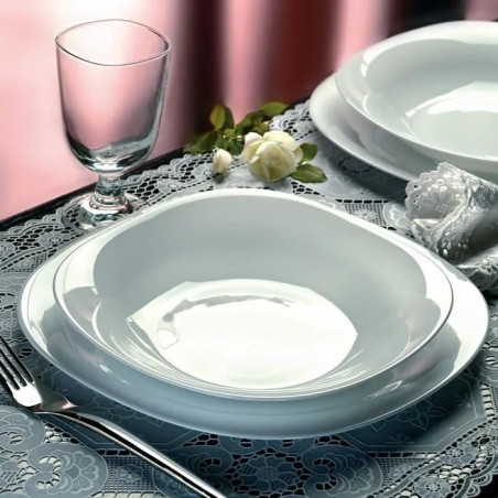 LOT SALADIER ET PLAT BORMIOLI ROCCO MODELE PARMA