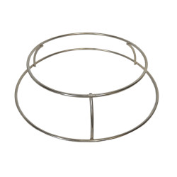 SUPPORT METAL CHROMé POUR...