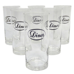 LOT 6 VERRES DINOR...
