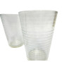 LOT 4 VERRES DECOR STRIES