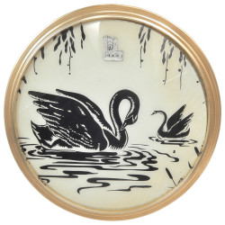 PLATEAU ROND VINTAGE DECOR...