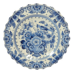 ASSIETTE FAÏENCE DE DELFT...