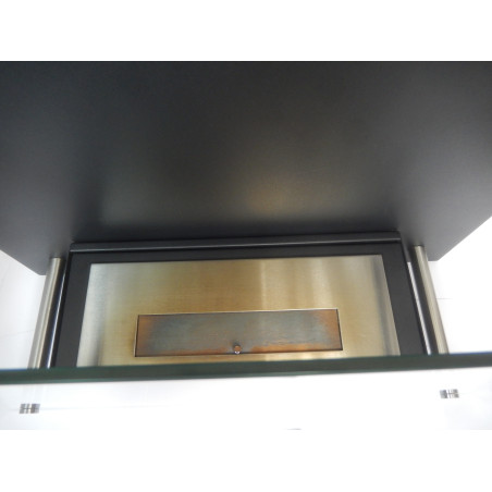 CHEMINEE BIO ETHANOL FIREGLASS 60X40CM MURALE OU A POSER