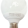 AMPOULE FLUOCOMPACTE FORME BOULE 18W E27 6500K LEXMAN