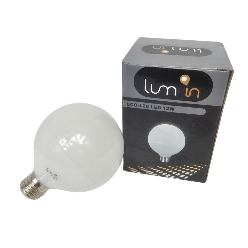 AMPOULE LED FORME BOULE 12W E27 4000K LUM'IN