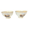 LOT 2 PETITS BOLS ANCIENS LES GLANEUSES ET L'ANGELUS PORCELAINE