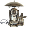 LAMPE TACTILE ORIGINALE SUR PENDULE ET BOITE A MUSIQUE