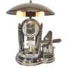 LAMPE TACTILE ORIGINALE SUR PENDULE ET BOITE A MUSIQUE