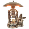 LAMPE TACTILE ORIGINALE SUR PENDULE ET BOITE A MUSIQUE