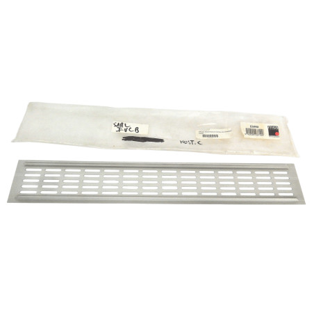 GRILLE DE PLINTHE 50 X 8 CM ALUMINIUM E8000