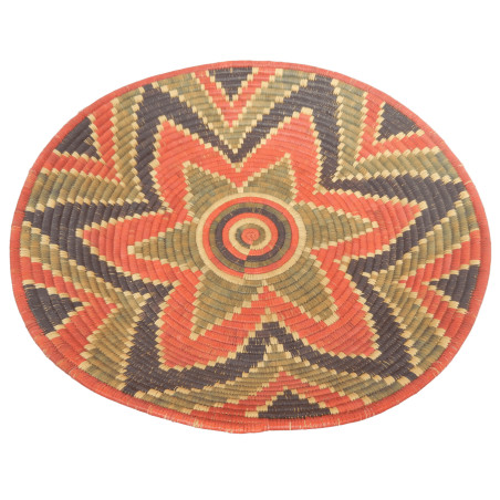 CORBEILLE Ø52CM VANNERIE ARTISANAT MAGHREB