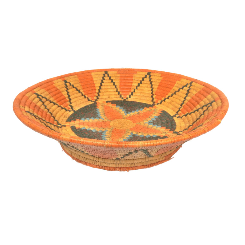 CORBEILLE Ø42CM VANNERIE ARTISANAT MAGHREB