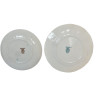 LOT 4 ASSIETTES ANCIENNES DONT 2 SARREGUEMINES