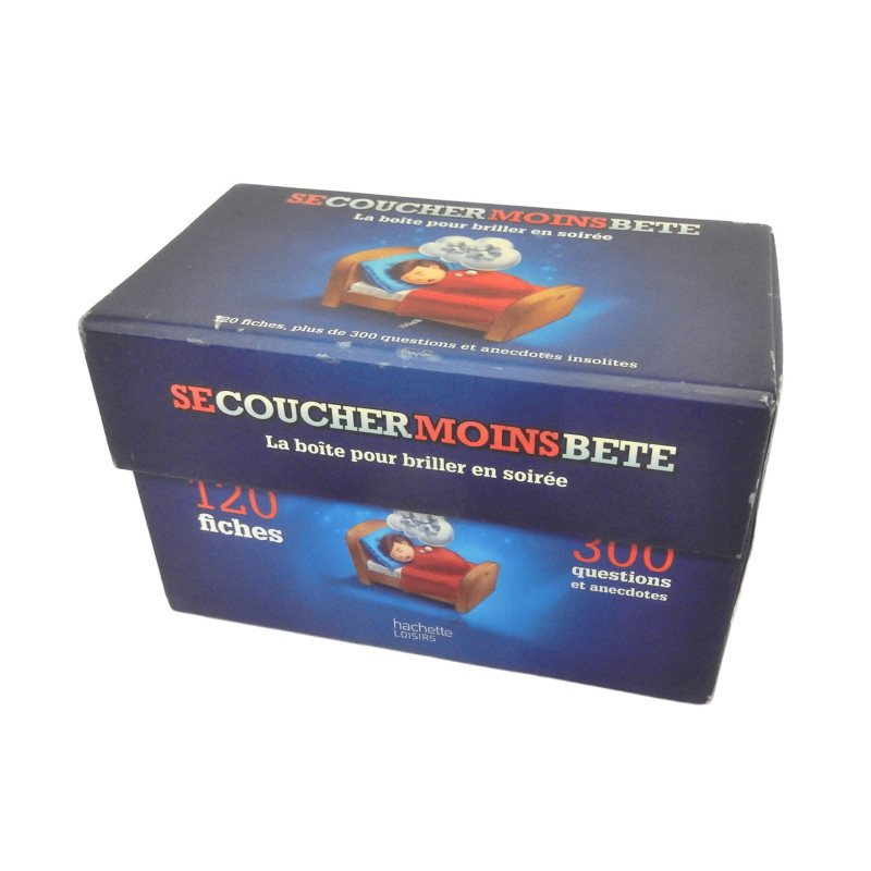 BOITE A QUIZ SE COUCHER MOINS BETE