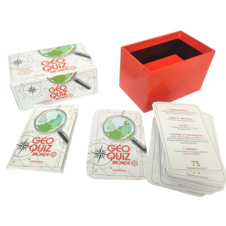 GEO QUIZ MONDE 500 QUESTIONS 5 THEMES