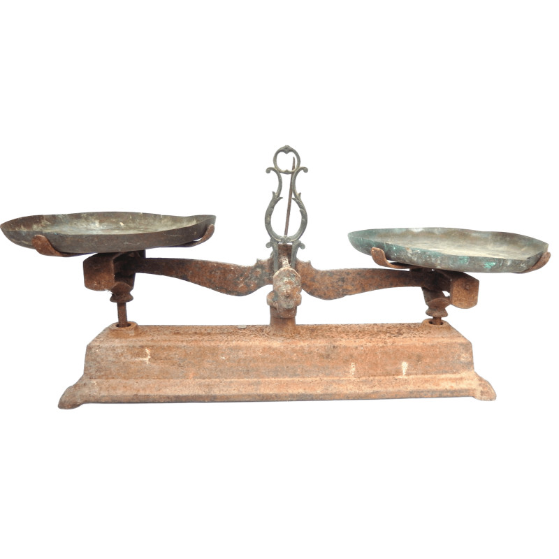 BALANCE 2 PLATEAUX FORCE 20 KILOS A RESTAURER