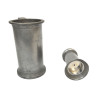 LOT MESURE 1/2 LITRE ET PORTE BRIQUET EN ETAIN