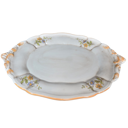 SOUPIERE EN CERAMIQUE SUR PLAT