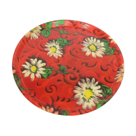 LOT 5 PLATEAUX DE SERVICE VINTAGES DIVERS