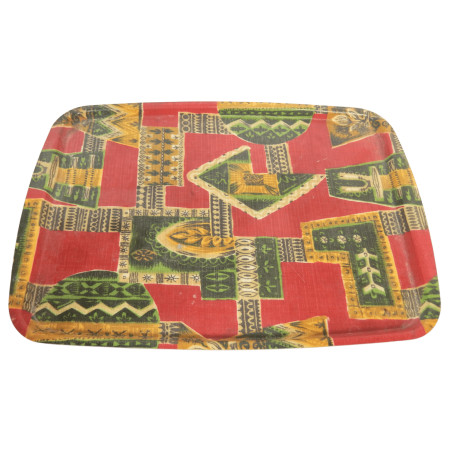 LOT 5 PLATEAUX DE SERVICE VINTAGES DIVERS