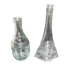 LOT 2 CARAFES EN VERRE TRANSPARENT