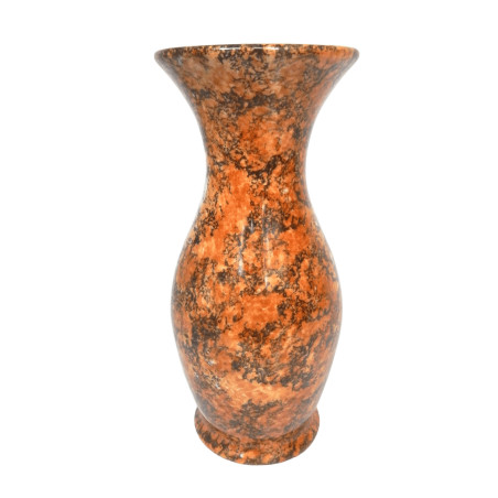 VASE EN CERAMIQUE DECOR PEINT A LA MAIN