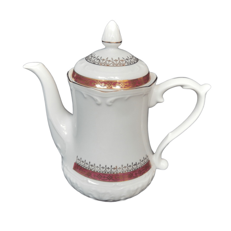 JOLIE CAFETIERE EN PORCELAINE DE POLOGNE WLOCLAWEK