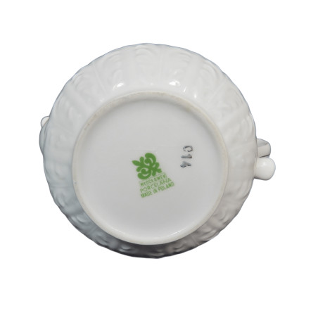 JOLIE CAFETIERE EN PORCELAINE DE POLOGNE WLOCLAWEK