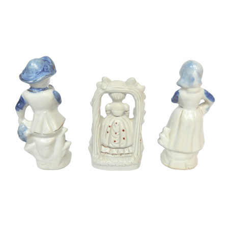 LOT 3 SUJETS BIBELOTS EN CERAMIQUE
