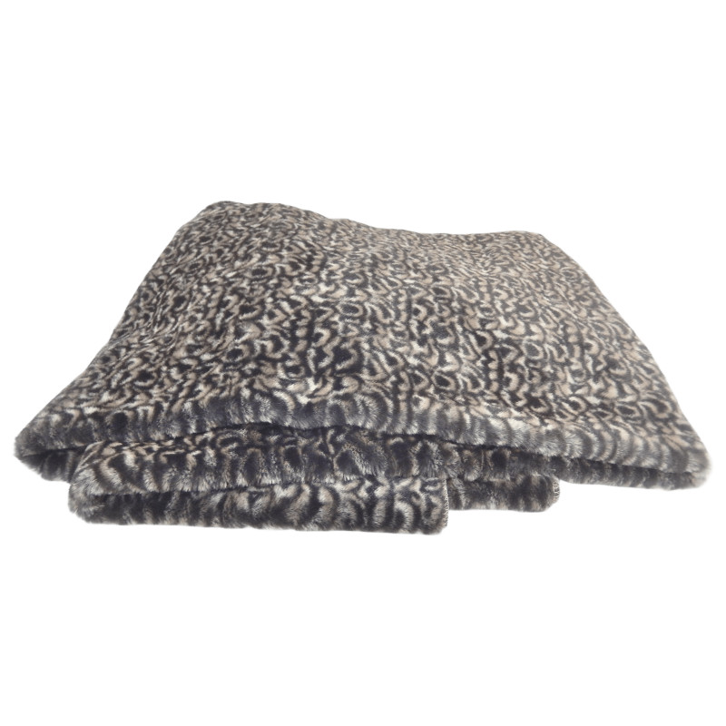 FOURRURE SYNTHETIQUE FELIN TISSAVEL 1M68X1M40