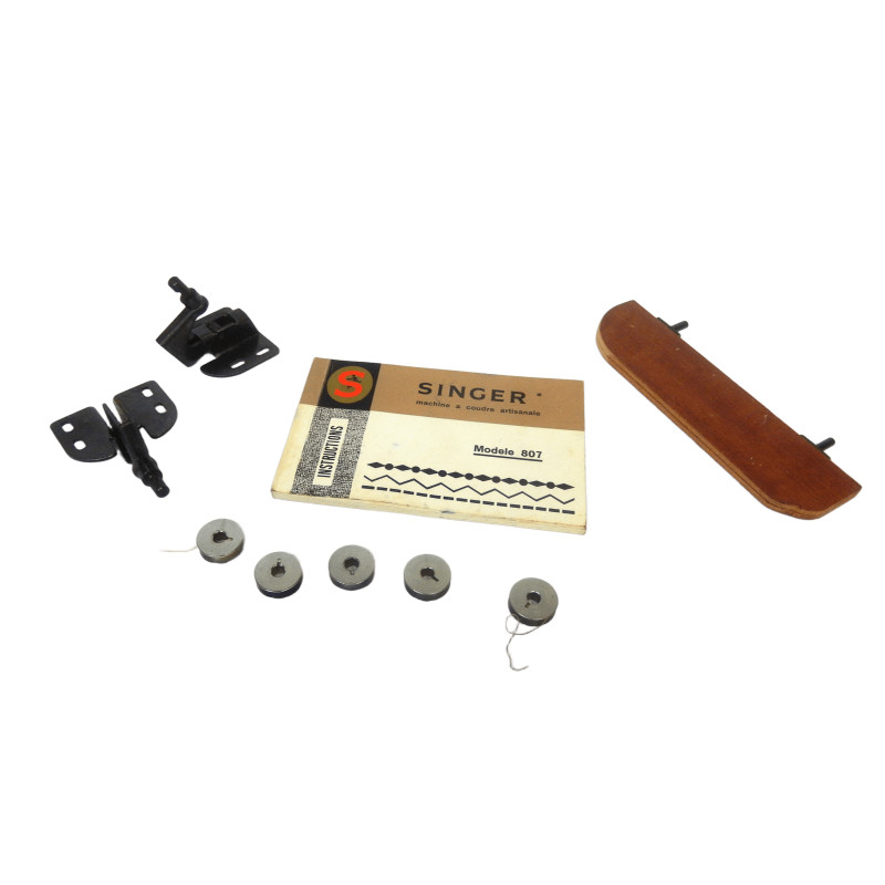 SINGER 807 NOTICE LIVRET D'INSTRUCTIONS + ACCESSOIRES