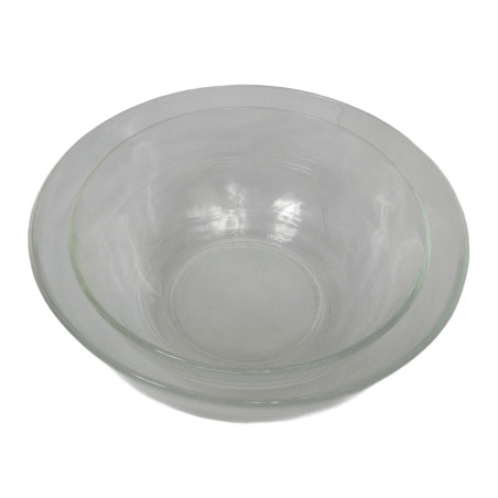LOT 2 SALADIERS VINTAGE DURALEX VERRE TRANSPARENT