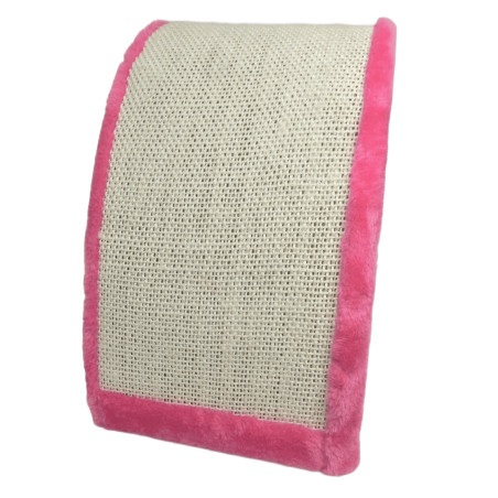 NICHE MAISON A CHAT GAINAGE FOURRURE ET SISAL