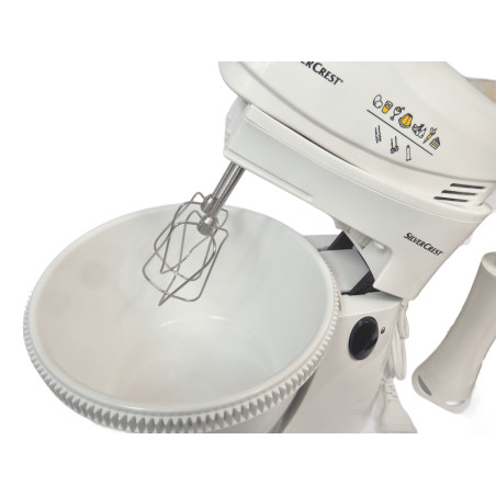 BATTEUR AVEC BOL MELANGEUR ROTATIF ET PIED MIXEUR SILVERCREST